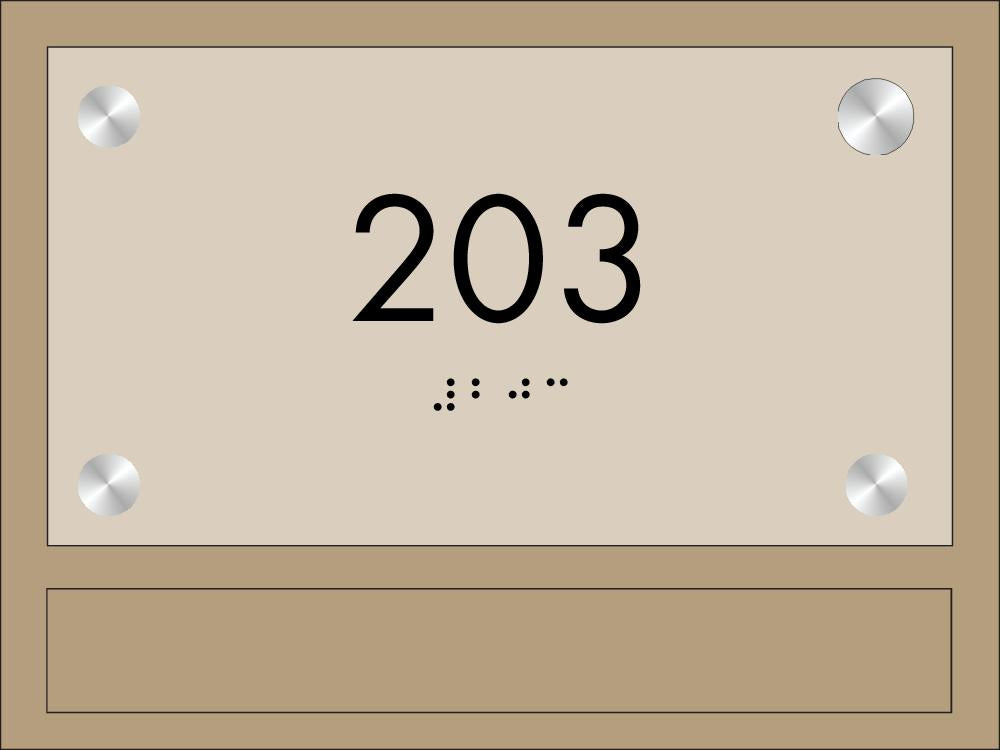 Haven - Room Number B 8" x 6"