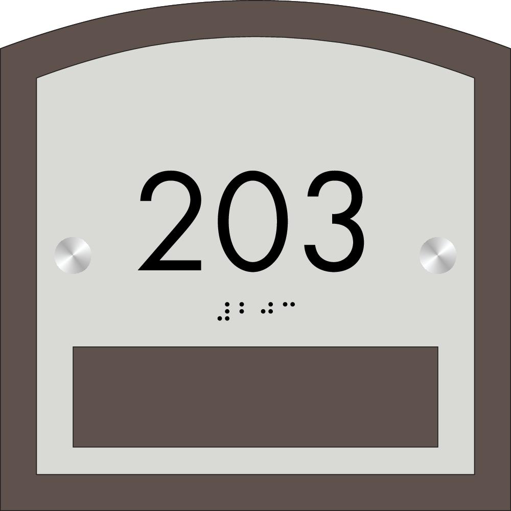 Leland - Room Number B 7" x 7"