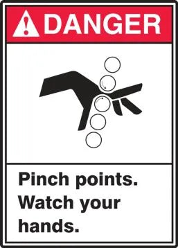 Ansi Pinch Points Label-1
