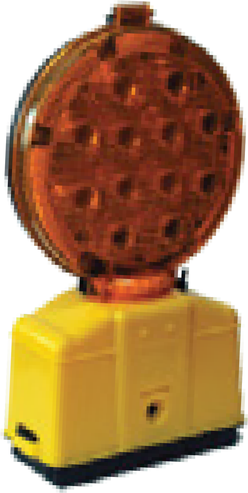 Sequential Barricade Light With 3-Way Switch and 6V Lantern Battery