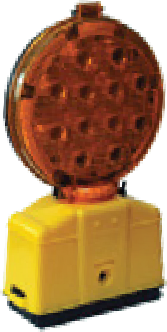 Sequential Barricade Light With Solar Power