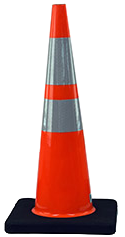 DW Series - Slim Line Traffic Cone - 28"-2