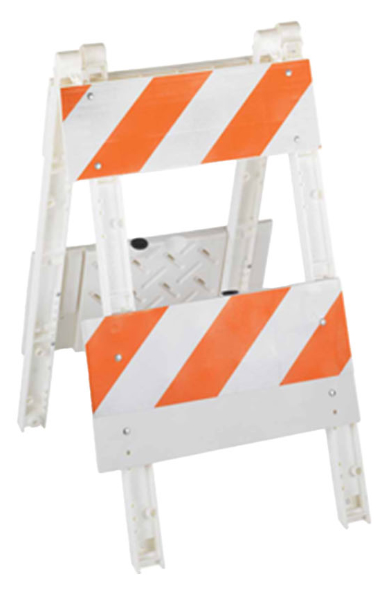 M-Cade-IB Barricades - Type I - Sheeted Top Panel: 24" x 12", Unsheeted Bottom Panel: 24" x 12" w/ sandbar-1