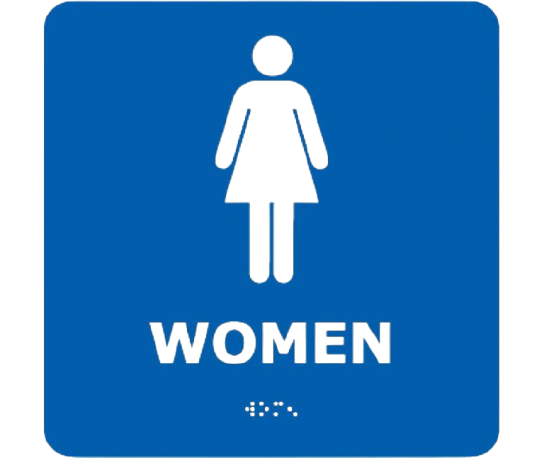 Ada - Braille - Women - Blue - 8X8-1
