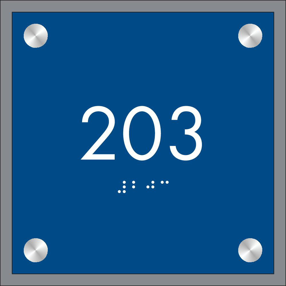 Alma - Room Number A 6" x 6"