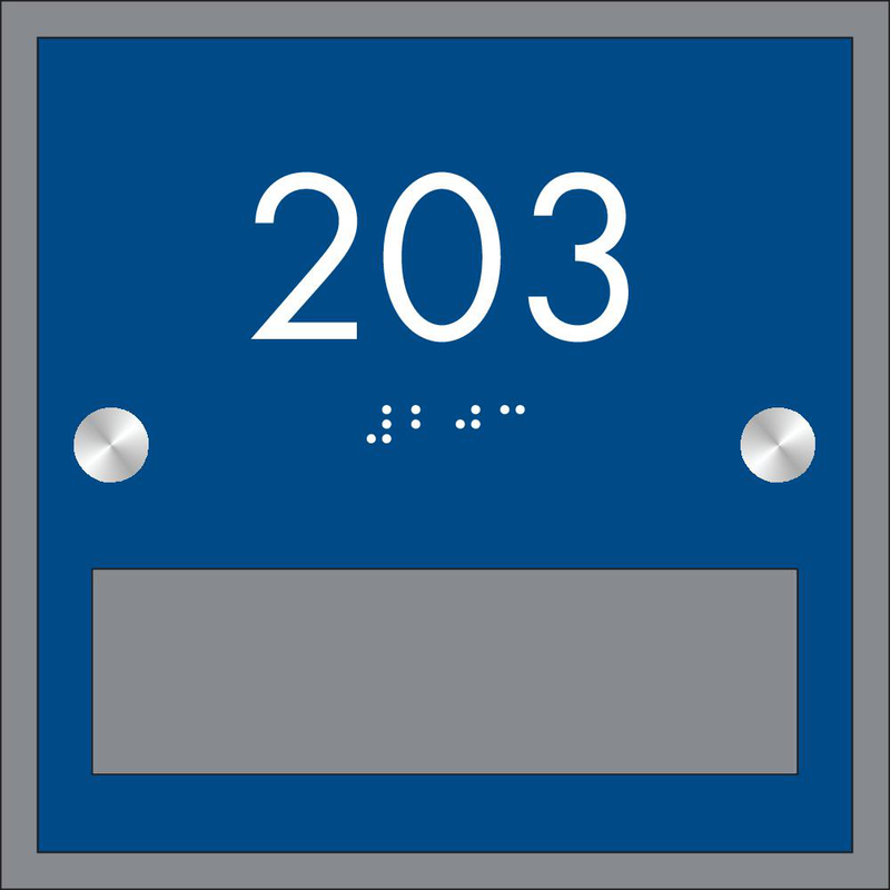 Alma - Room Number B 6" x 6"-1