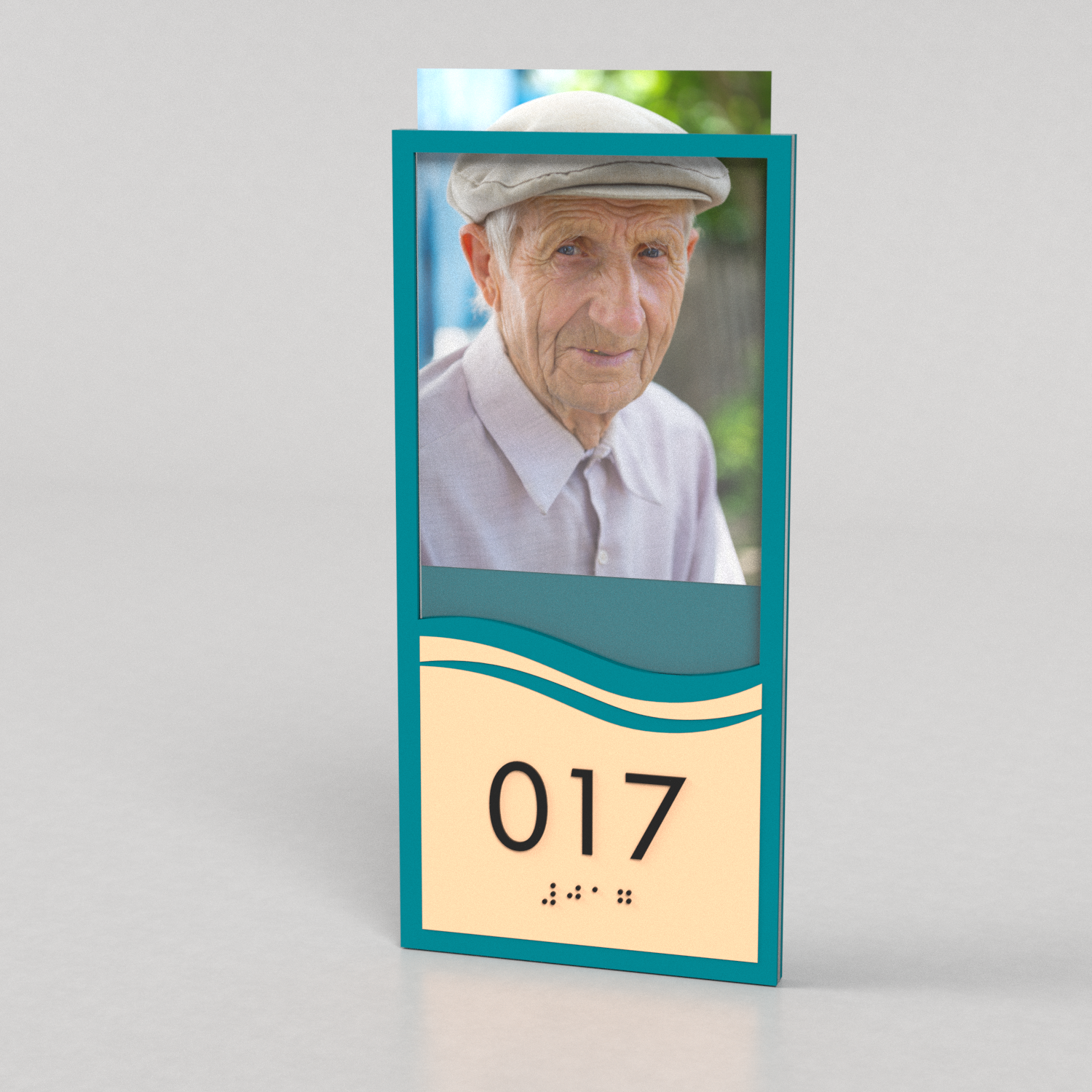 Bay - Room Number C 4.5" x 9.5"