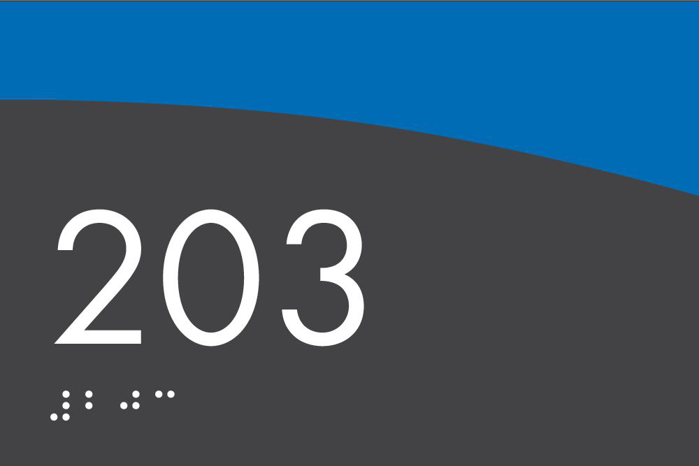 Bridge - Room Number A 6" x 4"