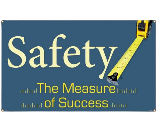 Banner - Safety The Measure Of Success - 3Ft X 5Ft-1