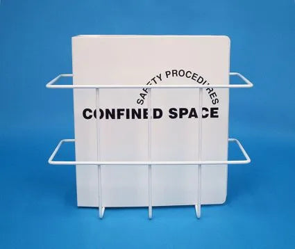 Confined Space Permits: Binder & Rack-1