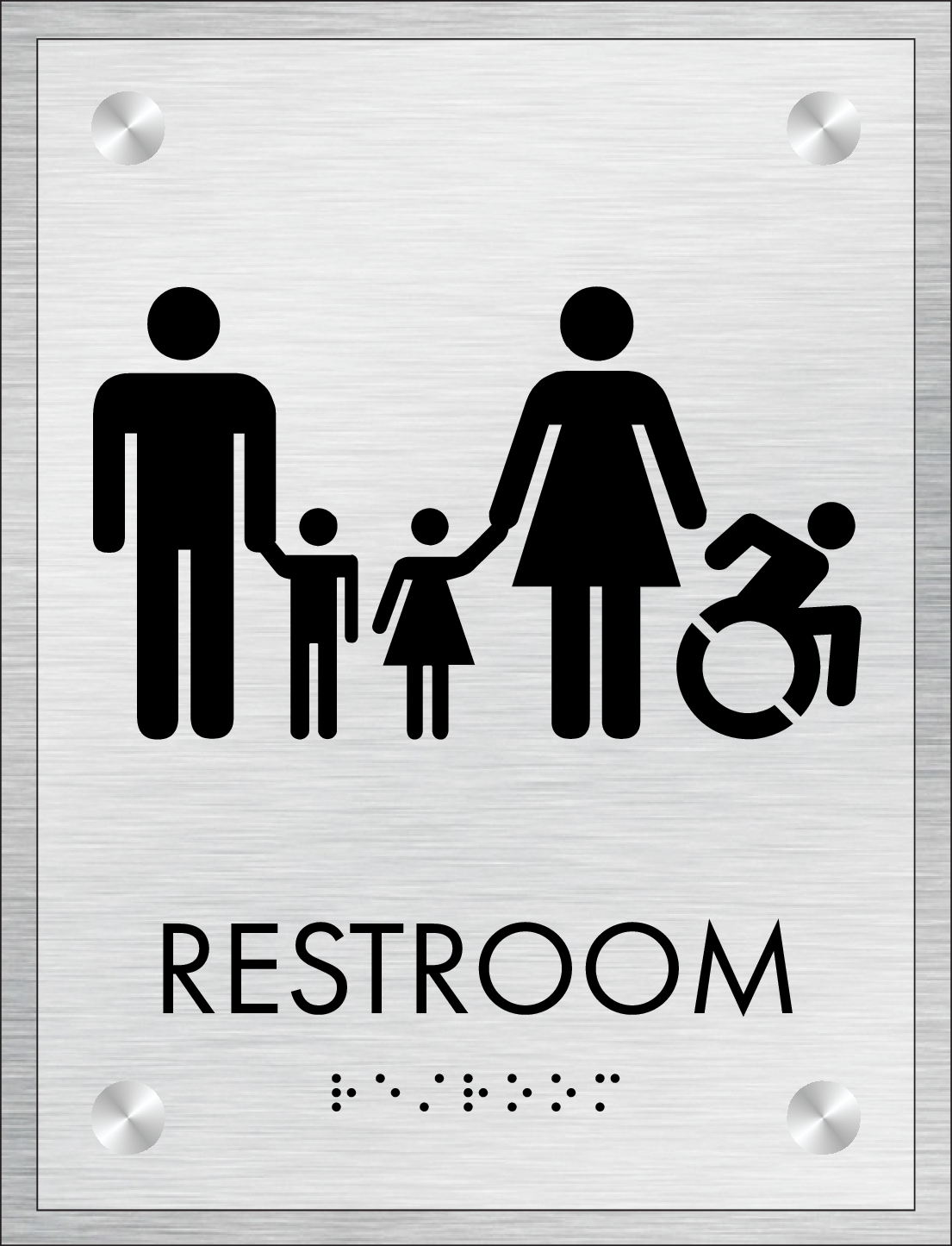 Crystal Ice - Restroom ID A 6.5" x 8.5"