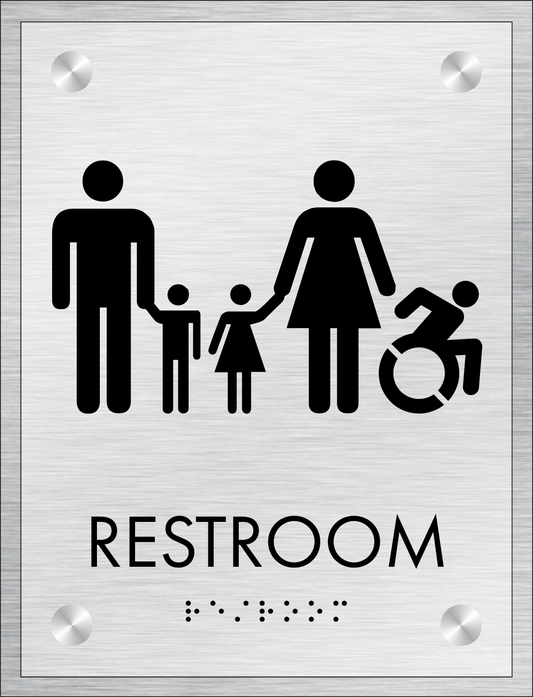 Crystal Ice - Restroom ID A 6.5" x 8.5"