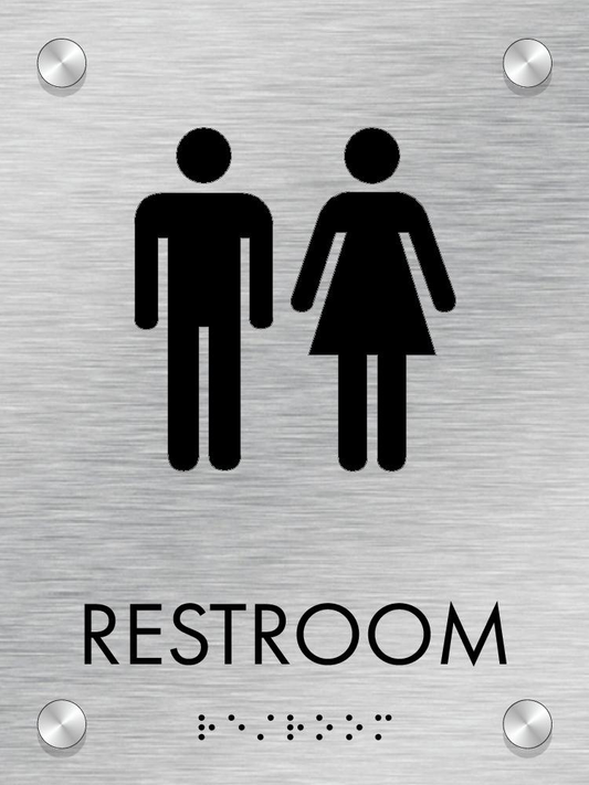 Houghton - Restroom ID A 6" x 8"