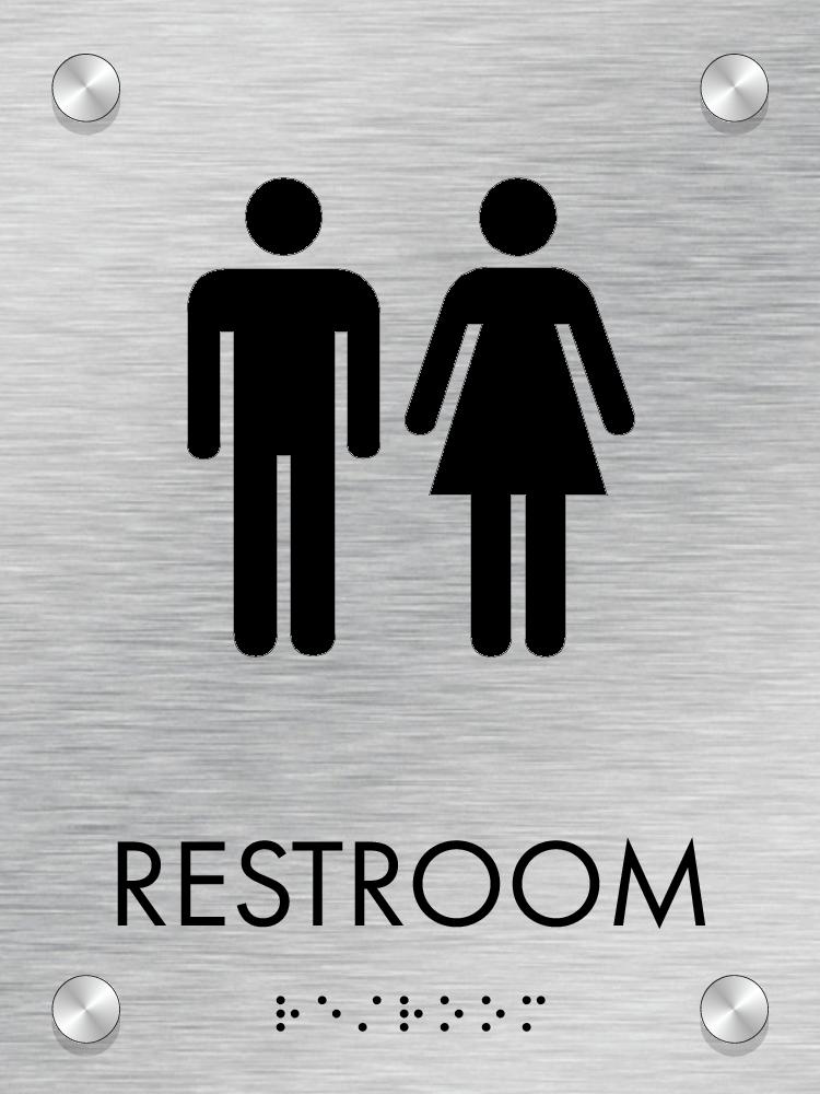 Houghton - Restroom ID A 6" x 8"-1