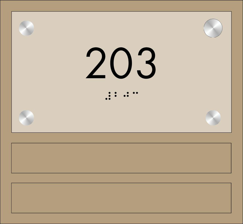 Haven - Room Number B2 8" x 7.375"-1