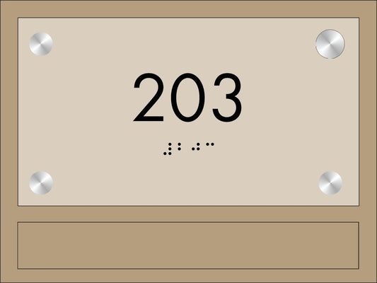 Haven - Room Number B 8" x 6"