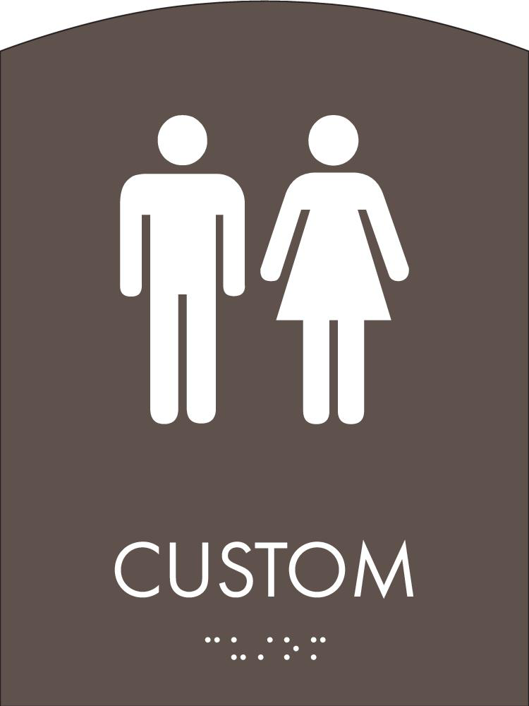 Leland - Restroom ID A - 6" x 8"