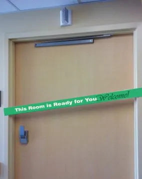 Room Status Door Banner: This Room Is Ready For You - Welcome-1