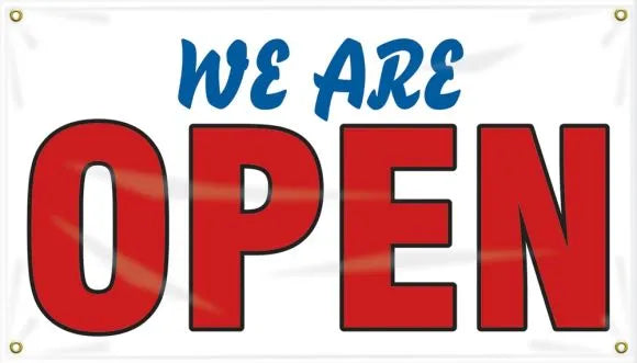Safety Banner: We Are Open-1