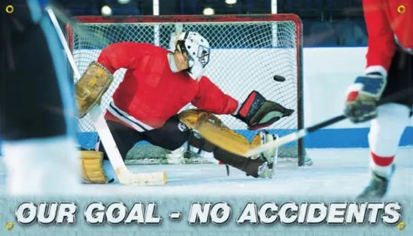 Safety Banners: Our Goal - No Accidents-1