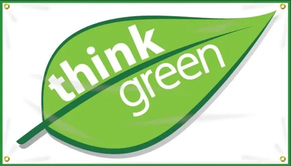 Safety Banner: Think Green-1