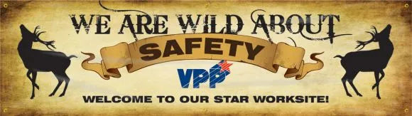 VPP Banners: We Are Wild About Safety-1