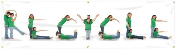 Safety Banners: Recycle-1