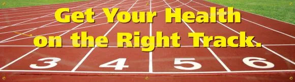 WorkHealthy™ Banners: Get Your Health On The Right Track-1