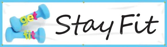 WorkHealthy™ Banners: Get Fit - Stay Fit-1