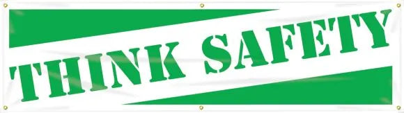 Safety Banners: Think Safety-1