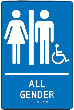 All Gender Restroom Signs – ADA Braille-2