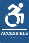 ADA Braille Tactile Sign: Accessible with image-2