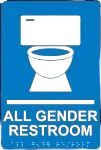 ADA Braille Tactile Sign: All Gender Restroom-2