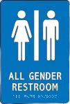 ADA Braille Tactile Sign: All Gender Restroom-2