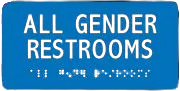 ADA Braille Gender-Neutral Sign: All Gender Restrooms-2
