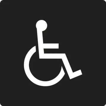 ADA Braille Tactile Sign: Symbol Only-1