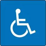 ADA Braille Tactile Sign: Symbol Only-2