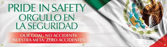 Safety Motivational Banners: ORGULLO EN LA SEGURIDAD-1