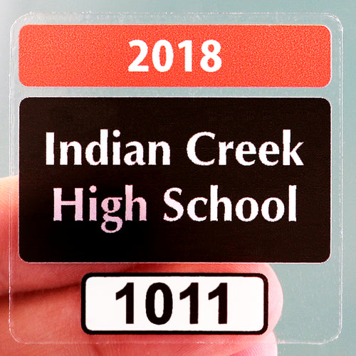 Custom Repostitionable Parking Permit (Clear), Front Stick - 2" x 2"