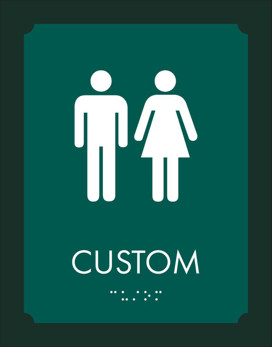 Wonder - Restroom ID A 7.25" x 9.25"