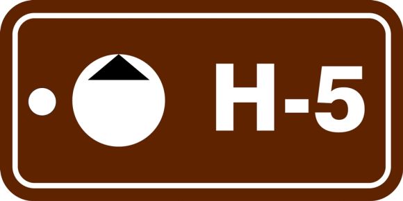 Hydraulic Energy Source Identification Standard Tag - 3" x 1.5" Inch-36