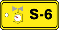 Energy Source Identification Standard Steam Tag - 3" W X 1.5" H Inches-17