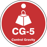 Energy Source ShapeID Tag Control Gravity - 2.5" Inches-6