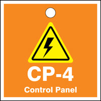 Energy Source ID Tag Individual Control Panel - 2.5" Inches-5