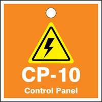 Energy Source ID Tag Individual Control Panel - 2.5" Inches-21