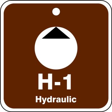 Energy Source ShapeID Tag Hydraulic - 2.5" Inches-3