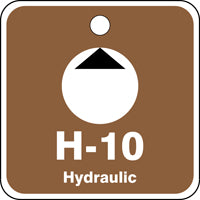 Energy Source ShapeID Tag Hydraulic - 2.5" Inches-42