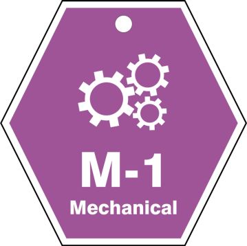 ShapeID Energy Source Tag Mechanical Individual - 2.5" Inches