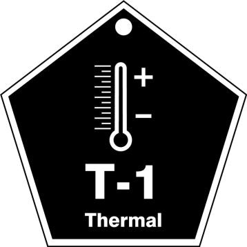 ShapeID Thermal Energy Source ID Tag Marker - 2.5" Inches