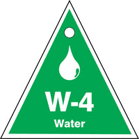 Energy Source ShapeID Water Identification Tag Numbered-25
